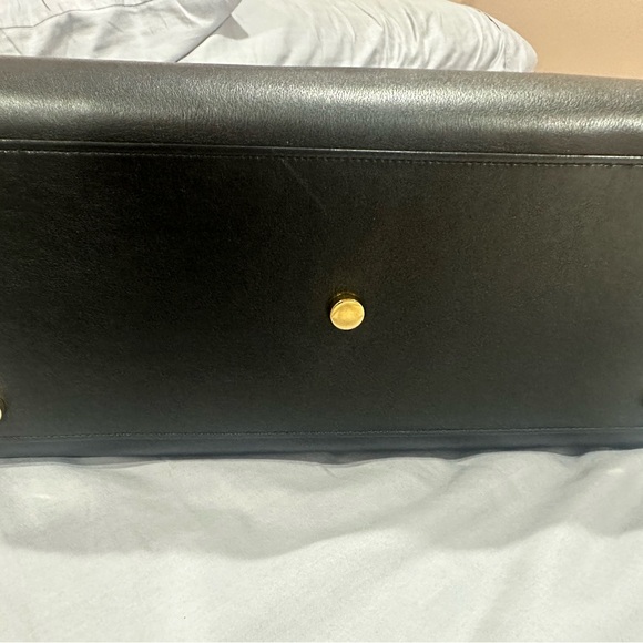 Saint Laurent Black Leather  Bag - Picture 4 of 5